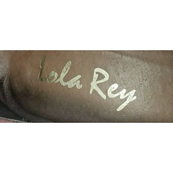 Womens GIKO Spain Suede/Patent Leather Block Heel 1930s inspired High Quality - Picture 6 of 8